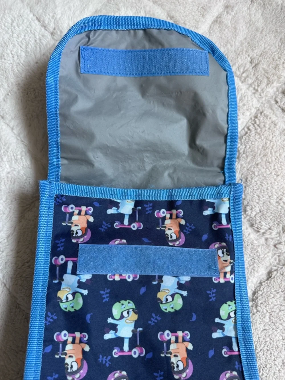 Disney | Bluey and Bingo Scooter Print Lunch bag